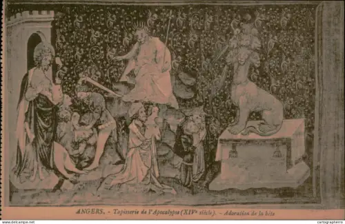 A5939 France Angers Tapisserie de l`Apocalypse cpa