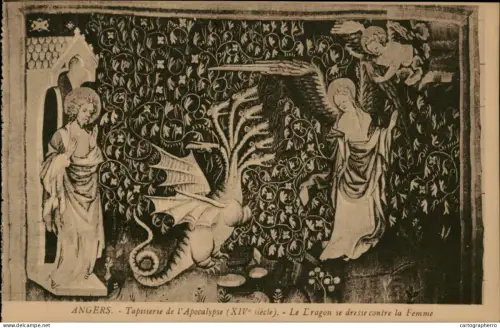A5939 France Angers Tapisserie de l`Apocalypse cpa