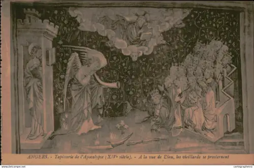 A5939 France Angers Tapisserie de l`Apocalypse cpa