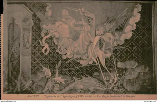A5939 France Angers Tapisserie de l`Apocalypse cpa