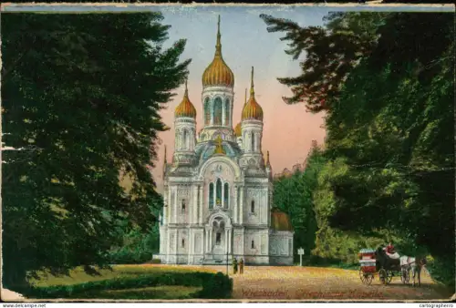 A5939 Germany Wiesbaden AK Greek church