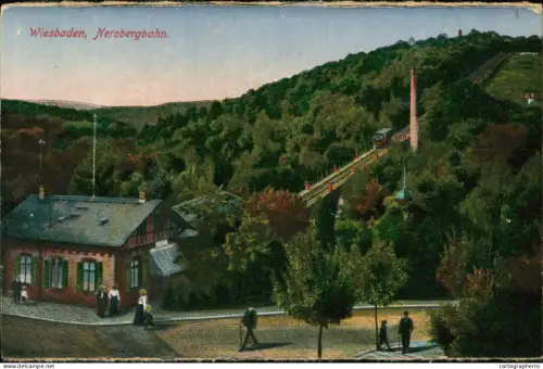 A5939 Germany Wiesbaden AK Nerobergbahn