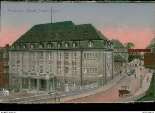 A5939 Germany Wiesbaden AK Kaiser Friedrich Bad