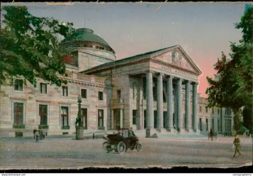 A5939 Germany Wiesbaden AK Kurhaus Portal