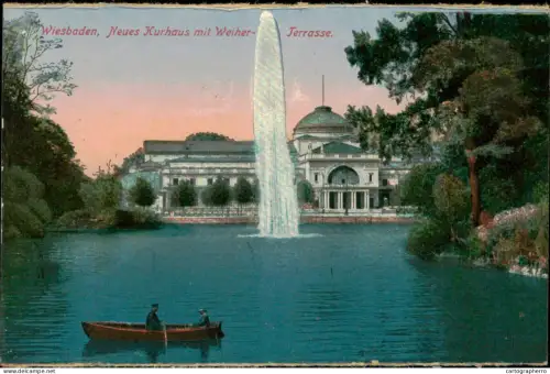 A5939 Germany Wiesbaden AK Kurhaus