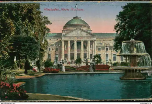 A5939 Germany Wiesbaden AK Kurhaus