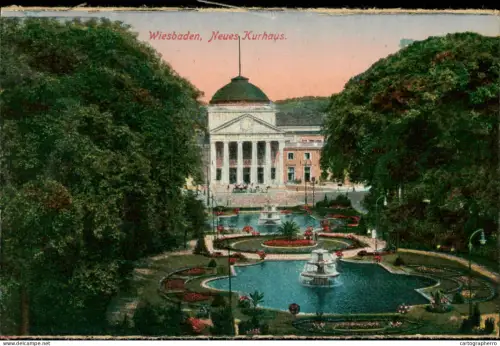A5939 Germany Wiesbaden AK Kurhaus