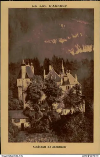 A5939 Annecy chateau de Menthon