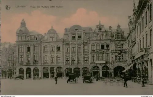 A5939 Belgium Leuven Louvain place des Martyrs