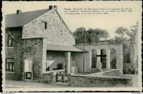 A5938 Belgique Ardenne Martyre Tragedie de Bande veilee de Noel 1944