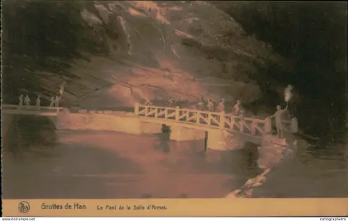 A5938 Belgique Grottes de Han cpa