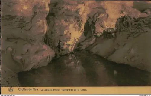 A5938 Belgique Grottes de Han cpa