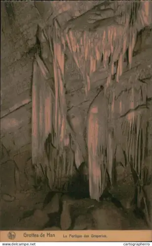A5938 Belgique Grottes de Han cpa