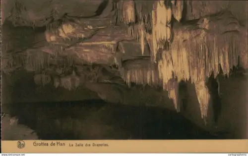 A5938 Belgique Grottes de Han cpa