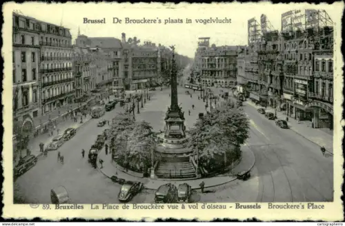 A5938 Belgium Brussels Market Brouckere