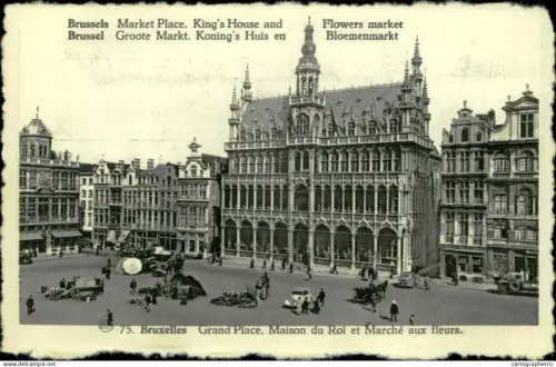 A5938 Belgium Brussels Market Place