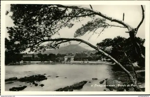 A5938 France Toulon Carqueiranne bords de mer