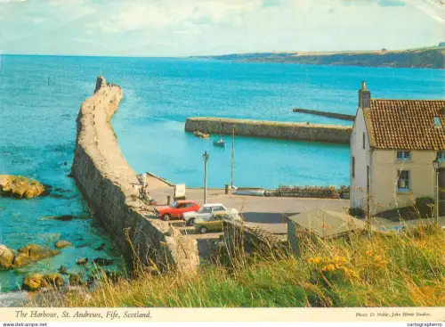 A5448 Scotland St Andrews Fife - the harbour and pier
