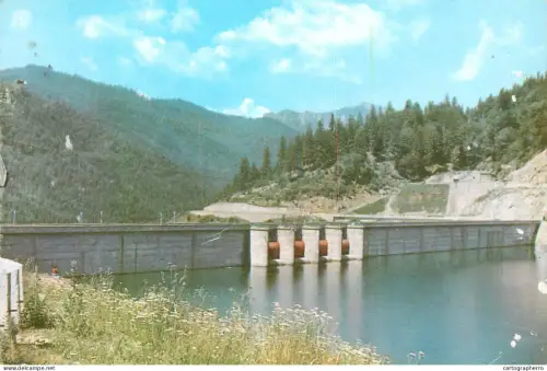 A5446 Romania Valea Bistritei peisaj pitoresc