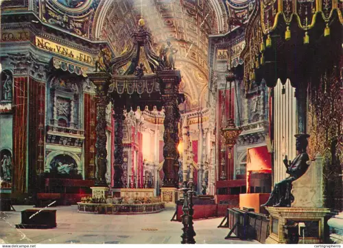 A5445 Vatican Basilica S Pietro interno