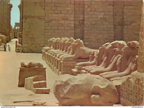 A5444 Egypt Louxor Karnak Temple entrance