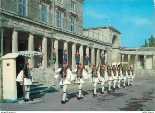 A5444 Greece Corfu royal guard