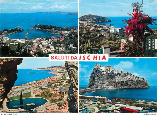 A5442 Italy saluti da Ischia multi view
