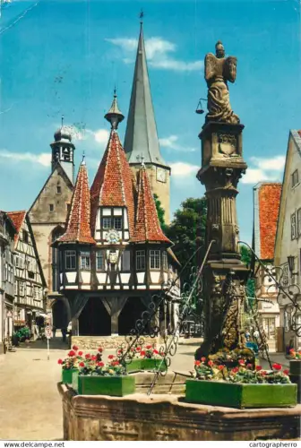 A5442 Germany Michelstadt Odenwald Rathaus
