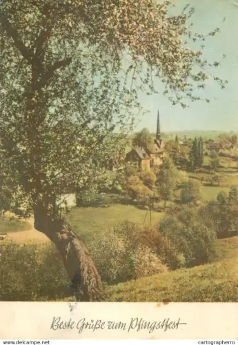 A5442 Pentecost greetings church rural area