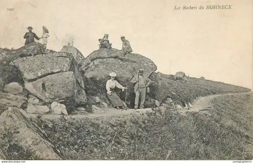 A5945 "Les Rochers du Hohneck" (The Hohneck Rocks) around 1906