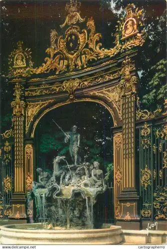 A5483 France Nancy (Meurthe-et-Moselle) Place Stanislas Fontaine de Neptune