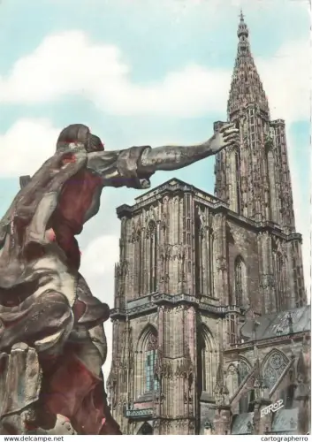 A5483 France Strasbourg La Cathedrale cote sud
