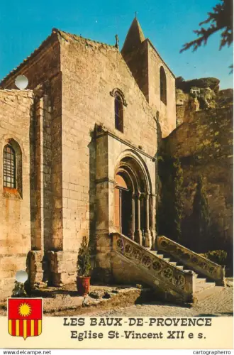 A5483 France Le Baux de Provence Eglise Saint Vincent XII century