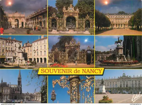 A5483 France Nancy (Meurthe-et-Moselle) multi view souvenir