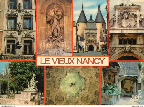 A5483 France Le vieux Nancy (Meurthe-et-Moselle) multi view