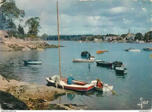 A5483 France Sainte Marie Benodet (Finistere) La Passe de l'Odet