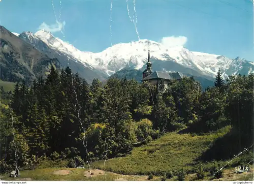 A5482 France Saint Nicolas de Veroce Clocher