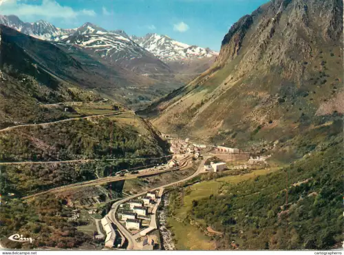 A5482 France Ussel L'Hospitalet (Ariege) vue generale aerienne