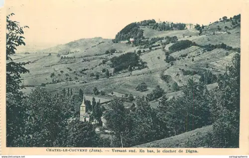 A5985 France Chatel le Couvent (Jura) versant sud