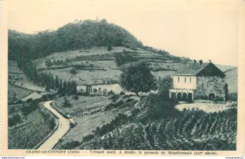 A5985 France Chatel le Couvent (Jura) le pressoir de Montferrand