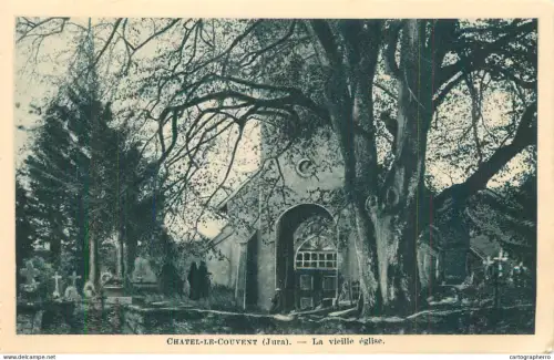 A5985 France Chatel le Couvent (Jura) vieille eglise