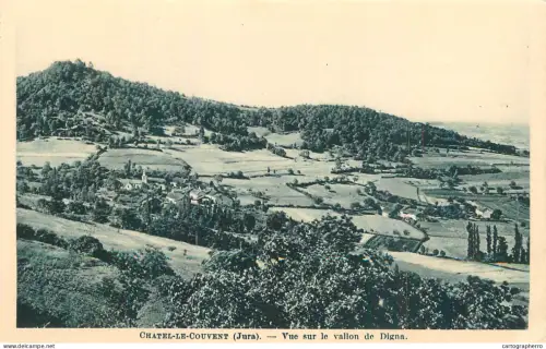 A5985 France Chatel le Couvent (Jura) vallon de Digna