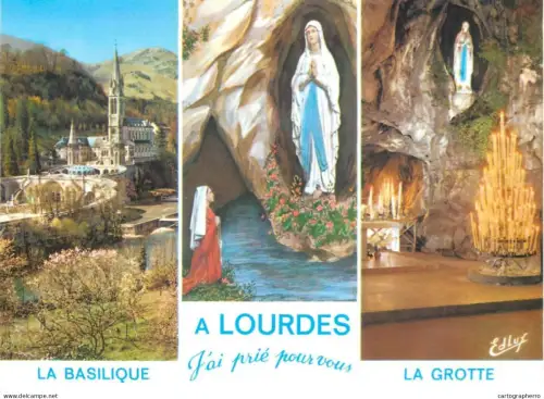 A5481 France Lourdes multi view