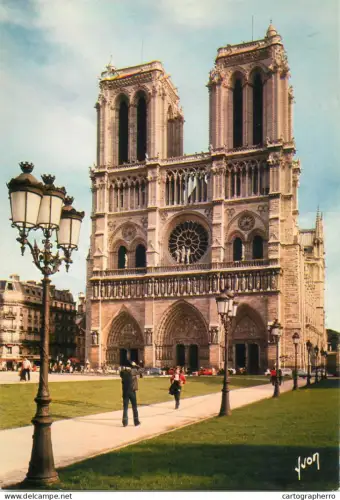 A5481 France Paris Notre Dame Cathedrale