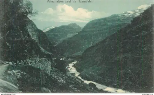 A5943 Norge Vatnahalsen seet fra Flaamdalen