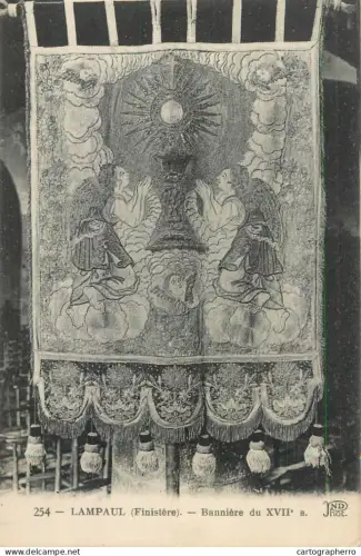 A5943 Lampaul banniere du XVIIe siecle cpa