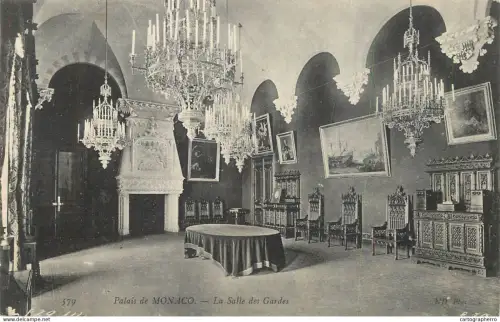 A5943 Monaco salle de gardes