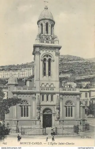 A5943 Monaco > Monte-Carlo eglise Saint-Charles