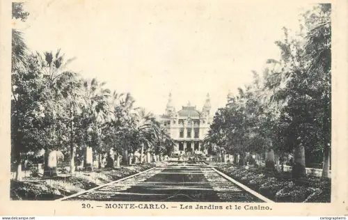 A5943 Monaco > Monte-Carlo jardins et le casino