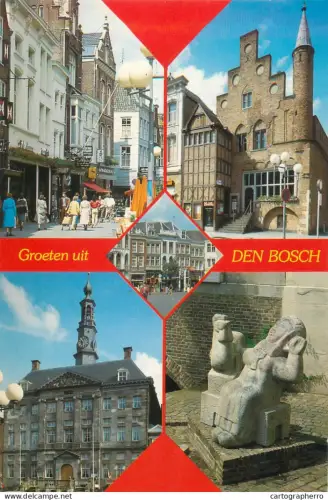 A5480 Netherlands Groeten uit Den Bosch multi view